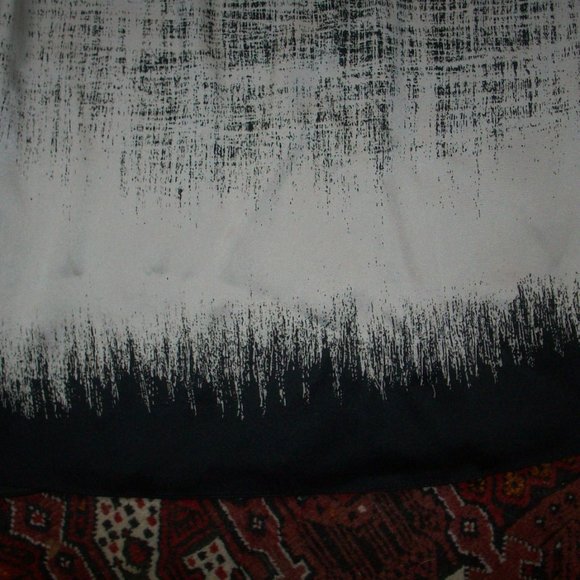 Elie Tahari silk blouse, Black, Size Small Lined Halter Top Zip Back Gathered - Picture 6 of 8